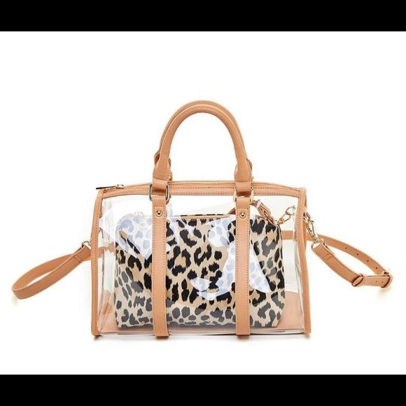 Like Dreams Handbags - Like Dreams - Clear Handle Handbag - Medium Sized - excellent Condition …